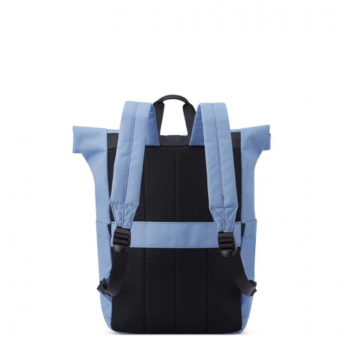 خرید کوله پشتی دلسی مدل بی ای رول تاپ رنگ آبی چمدان ایران -  BE BE ROLLTOP BACKPACK DELSEY PARIS 376361012 chamedaniran 2